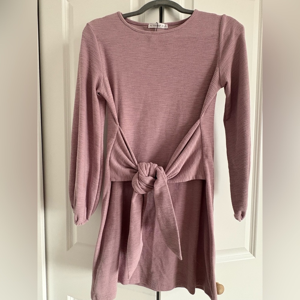 Amazon Women's Long Sleeve Dress - Pink